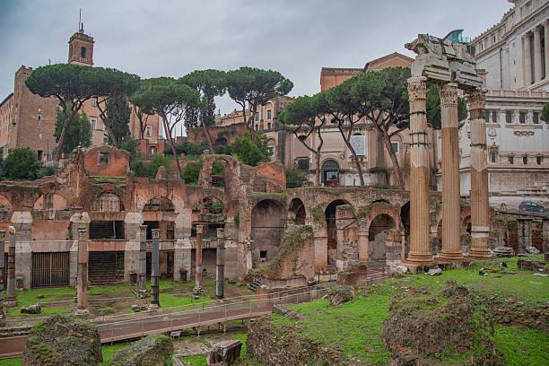 istock the forum of ancient Rome along with adjacent buildings 2250072885