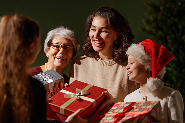 istock family celebrating Christmas 2250076914
