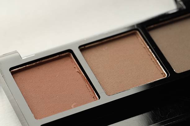 istock Beautiful eyeshadow palette on white background, closeup 2250081926