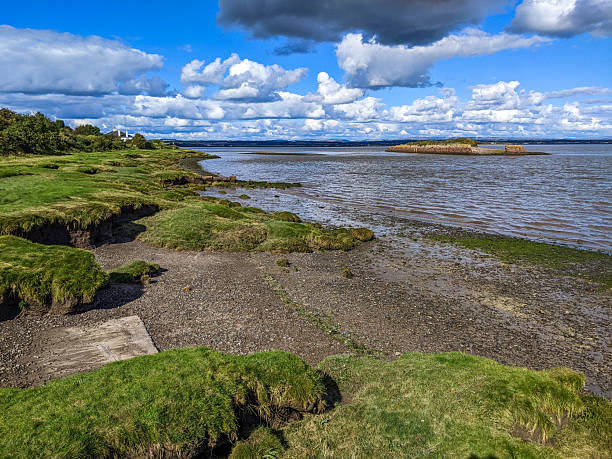 The former docks of Port Carlisle, on the southern side of the Solway Firth, part of the Hadrian's Wall Path