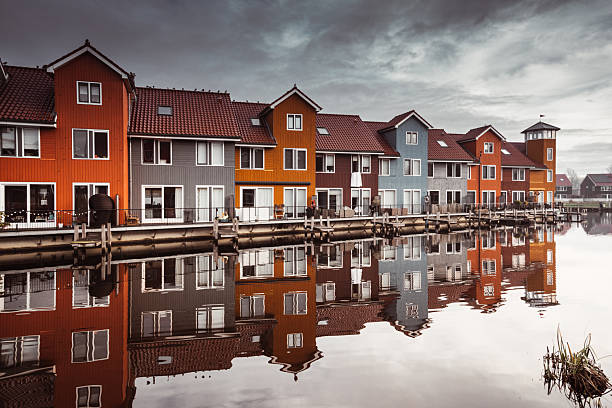 colorful building in groningen