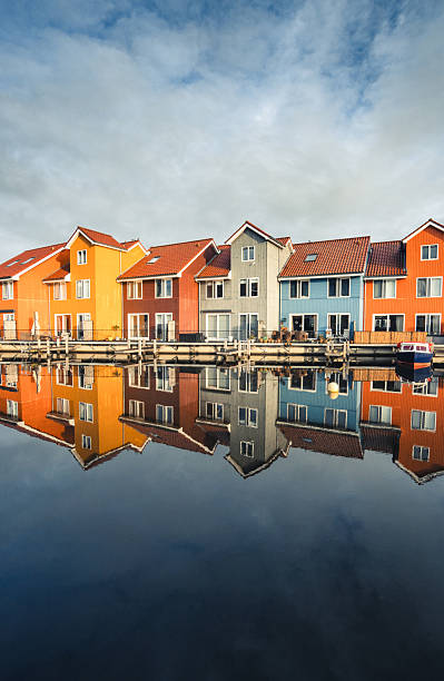 istock Colorful building facades in Groningen 2250092520