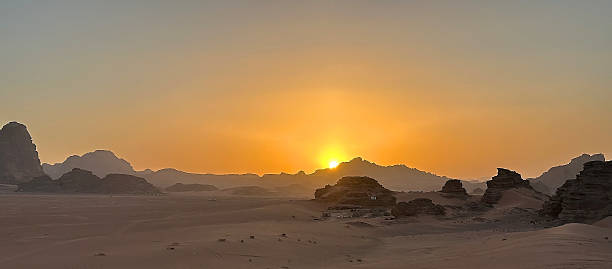 istock Wadi Rum landscape and sunset, Jordan 2250123415