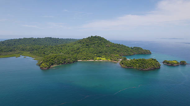 istock Pristine Coiba Island Aerial View 2250134811
