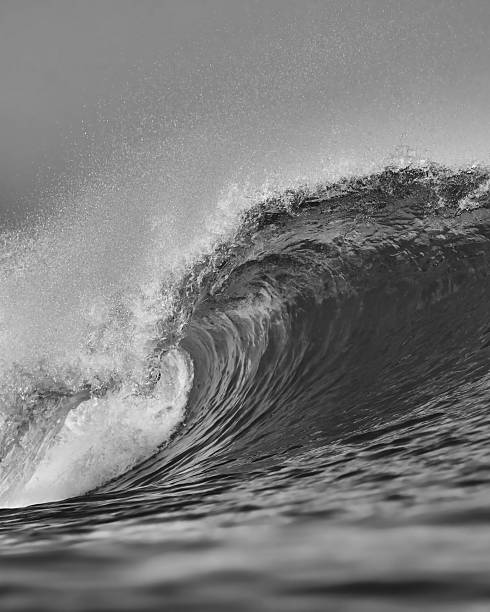 istock Close Perspective Revealing Textured Spray And Foam On Powerful Wave 2250136798