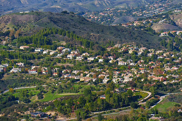 istock Sprawling Residential Community Amidst Verdant Santa Monica Mountains 2250142464