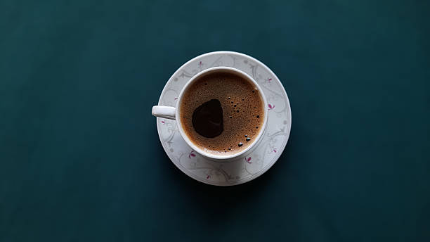 istock Turkish coffee cup and dark background 2250158337