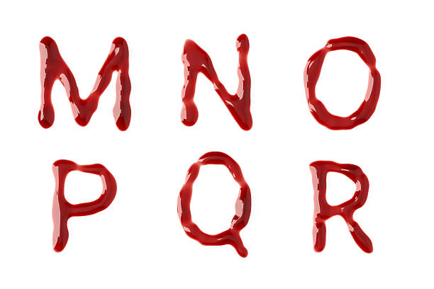 istock Letters made of red bloody liquid 2250165399