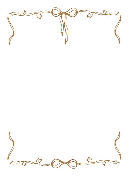 istock Frame for greeting cards, wedding and birthday party. Hand drawn frames 2250166381