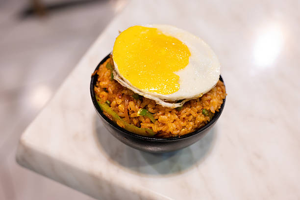 Kimchi fried rice - A well loved Korean dish