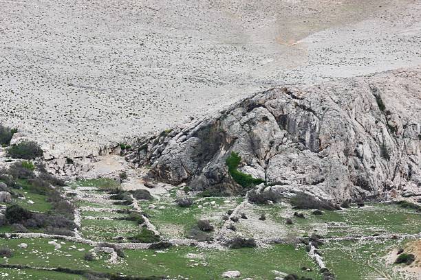istock Terraced Pastureland With Traditional Stone Walls 2250171474