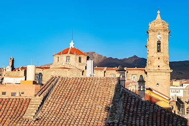 istock Rooftops and church clock tower in potosi bolivia 2250173745