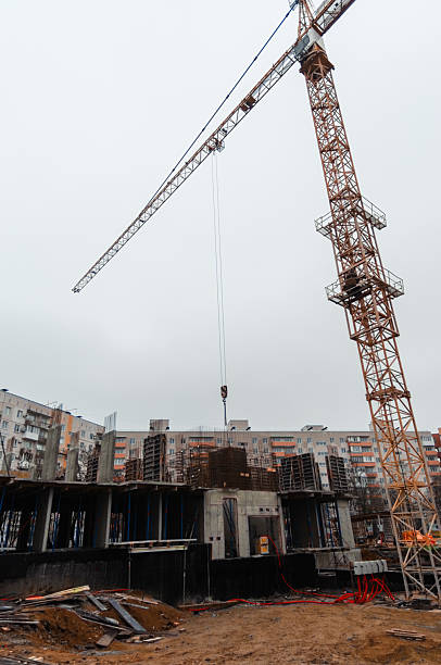 istock equipment at the construction site of a new building 2250181667