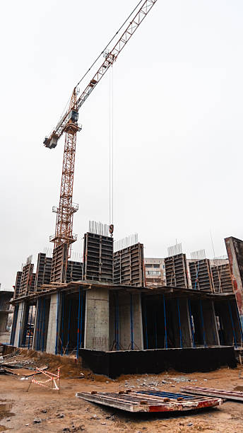 istock equipment at the construction site of a new building 2250181756