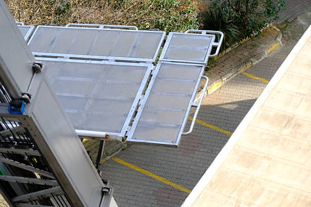 istock House to house transportation with elevator, transportation of items loaded into the elevator. 2250181835