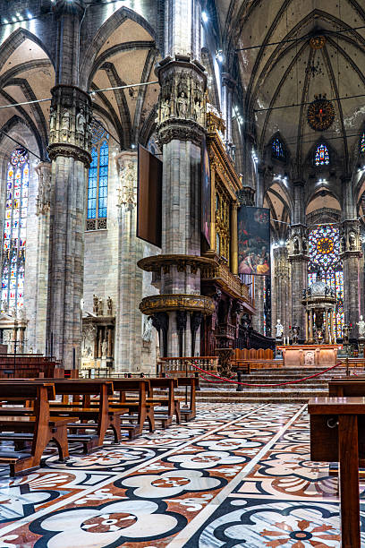 istock Inside of Milan Cathedral, Italy 2250183025
