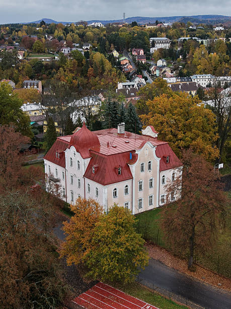 istock Czech schoolyard in autumn season 2250185312