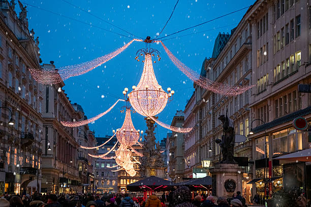 istock Christmas Lights in Vienna Street 2250197971