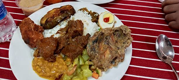 istock Traditional South Asian or Bengali meal,  a set menu 2250216878