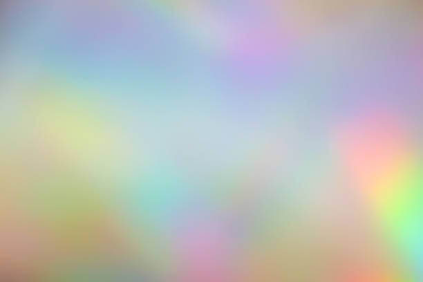 istock Abstract blur holographic rainbow foil iridescent background 2250228626