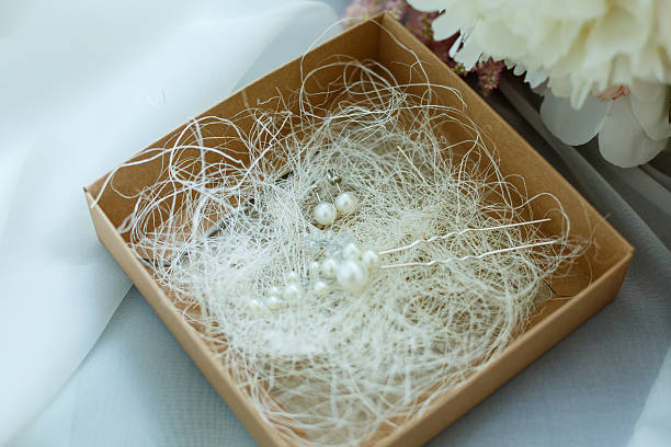wedding accessories bride on the wedding day