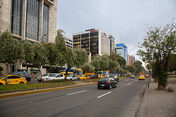 The Av Amazonas office tower buildings, Quito, Ecuador