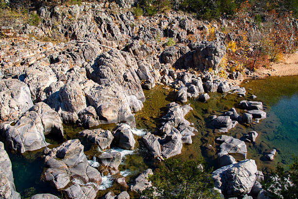 istock Johnson's Shut-ins SP - Base of the Shut-ins, Before the River Continues Below 2250261061