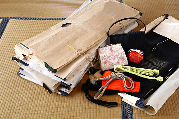 istock Old Japanese kimono 2250262984