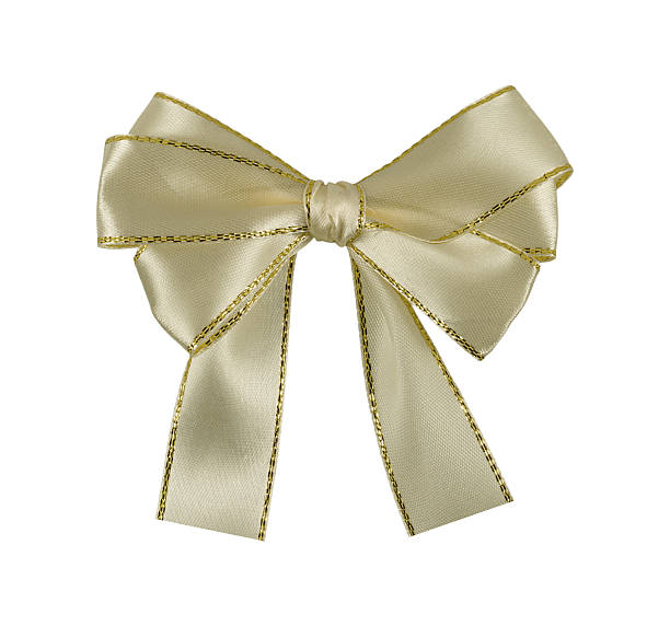 istock Gold Luxury Festive Gift Ribbon Bow 2250267020