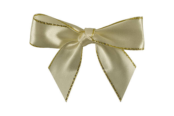 istock Gold Luxury Festive Gift Ribbon Bow 2250267021