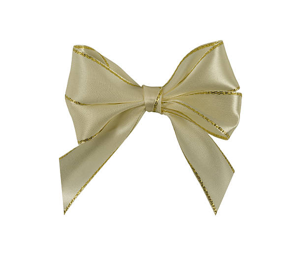 istock Gold Luxury Festive Gift Ribbon Bow 2250267040