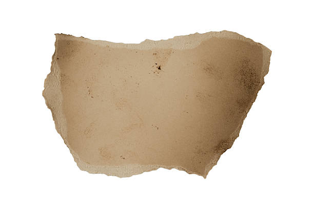 istock Brown Burnt Textured Ripped Old Paper Piece 2250268179