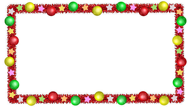 istock Christmas frame. Colorful and cute Christmas decorations 2250276804