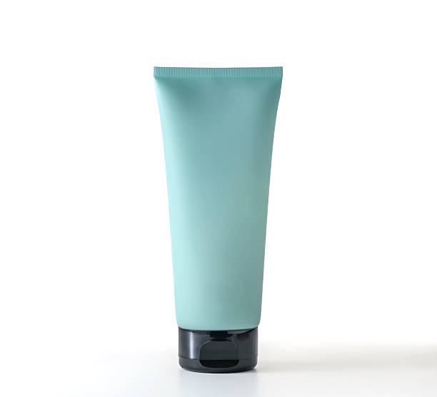 istock Stylish skincare container, Clean cosmetic packaging in soft studio illumination 2250278084