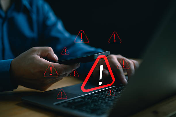 istock Cyberattack cybercrime hacker smartphone. Internet web hack technology. Digital mobile phone in Scammer hand. Data protection, secured internet access, cybersecurity banner, Stealing data information. 2250281779