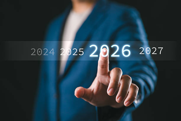 istock 2026 business planning and innovation concept entrepreneur selecting future year on virtual interface representing strategy, transformation, data growth, Digital success in modern global economy 2250285821