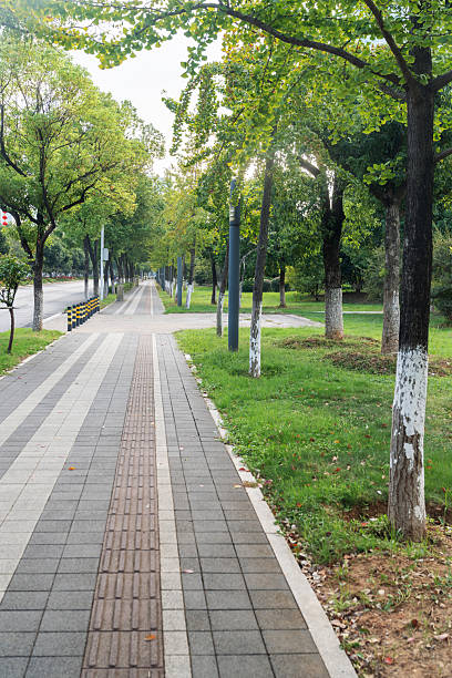 istock walkway in the modern city 2250287016