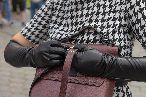 istock leather strap fastening, focused shot capturing tactile elements of leather backpack in urban environment 2250288387