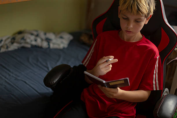 istock Adolescent immersed in planning and exploring ideas within comfy room corner 2250290387