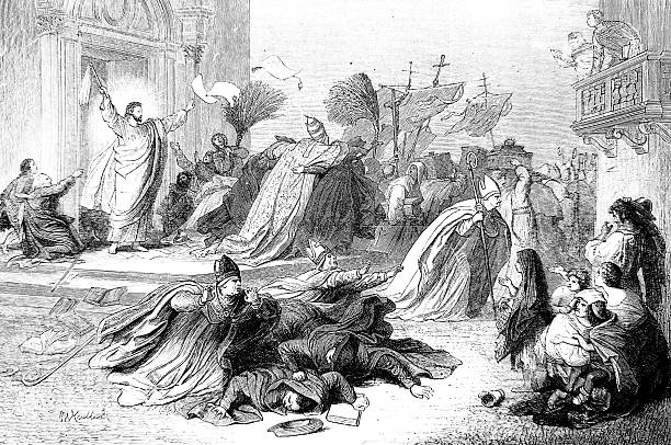 Illustration from 19th century.
