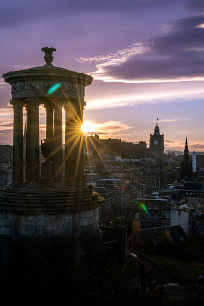 istock Dugald Stewart Monument at Sunset Over Edinburgh 2250299107