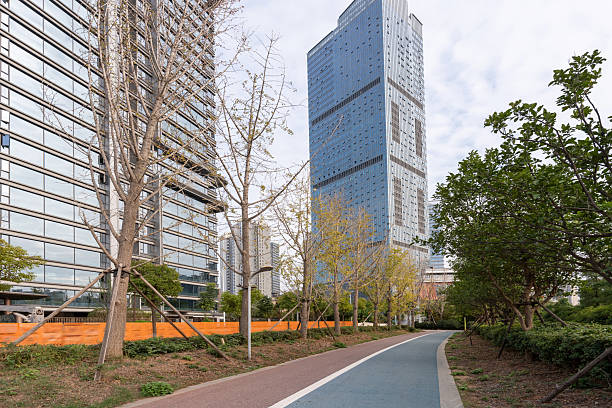 istock walkway in the modern city 2250300997