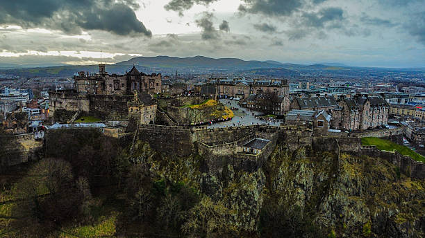 istock The Imposing Cliffs of Castle Rock Holding Edinburgh Castle 2250304701