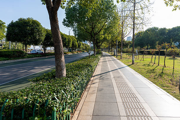 istock walkway in the modern city 2250307276