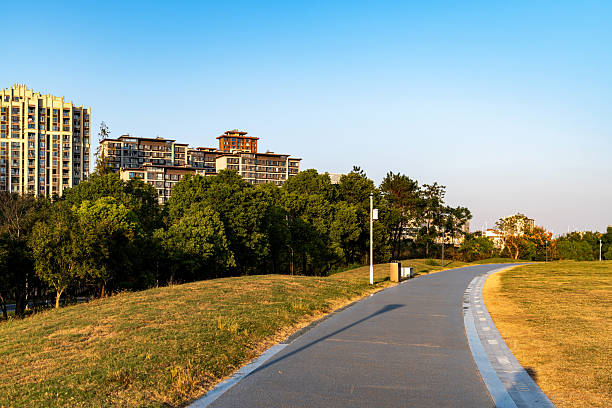 istock walkway in the modern city 2250307376