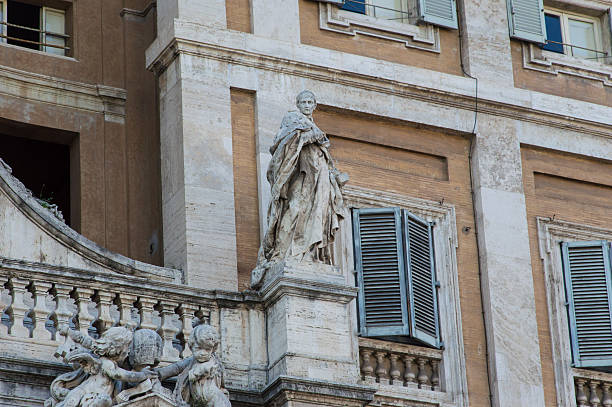 istock Building entrance in Rome 2250327488