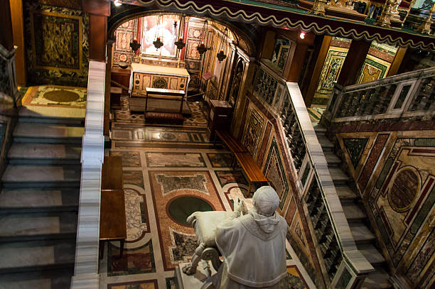 istock Basilica Santa Maria Maggiore interior and decor 2250327511