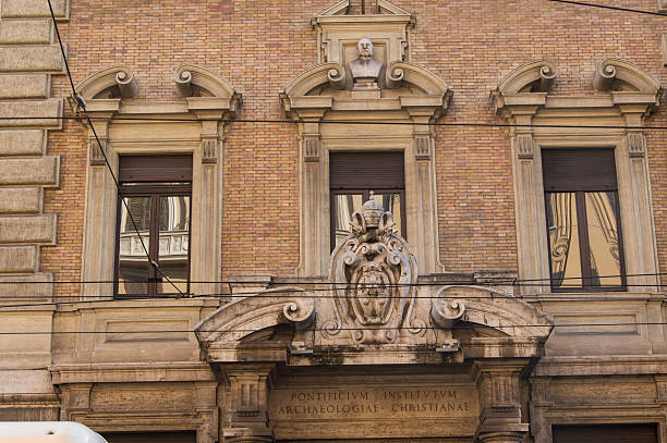 istock Building entrance in Rome 2250327528
