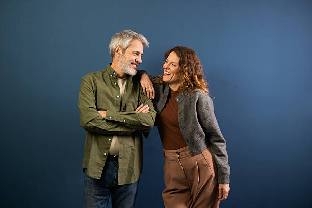 istock Happy couple embracing love and connection 2250329002