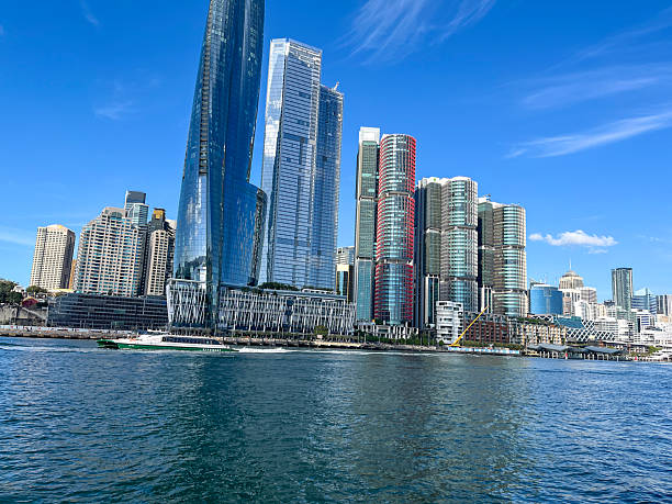 istock Skyscrapers at Harbour in Sydney 2250339026